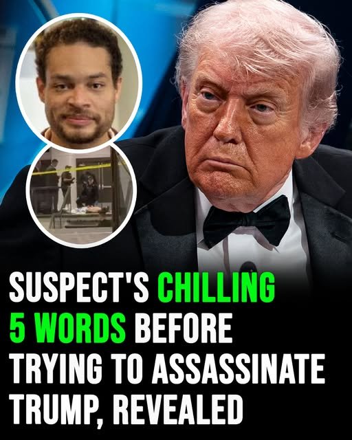 Read more about the article Suspect’s chilling 5 words before trying to assassinate Trump, revealed
