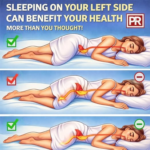 Read more about the article Most People Ignore This — Why Sleeping on Your Left Side Is So Powerful