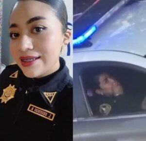Read more about the article This young policewooman was filmed after her shift