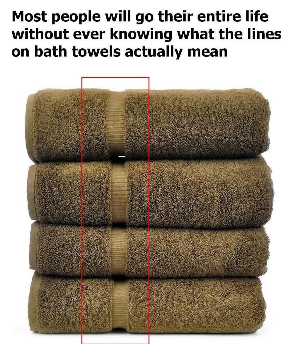 Read more about the article Here’s What The Lines On Bath Towels Actually Mean