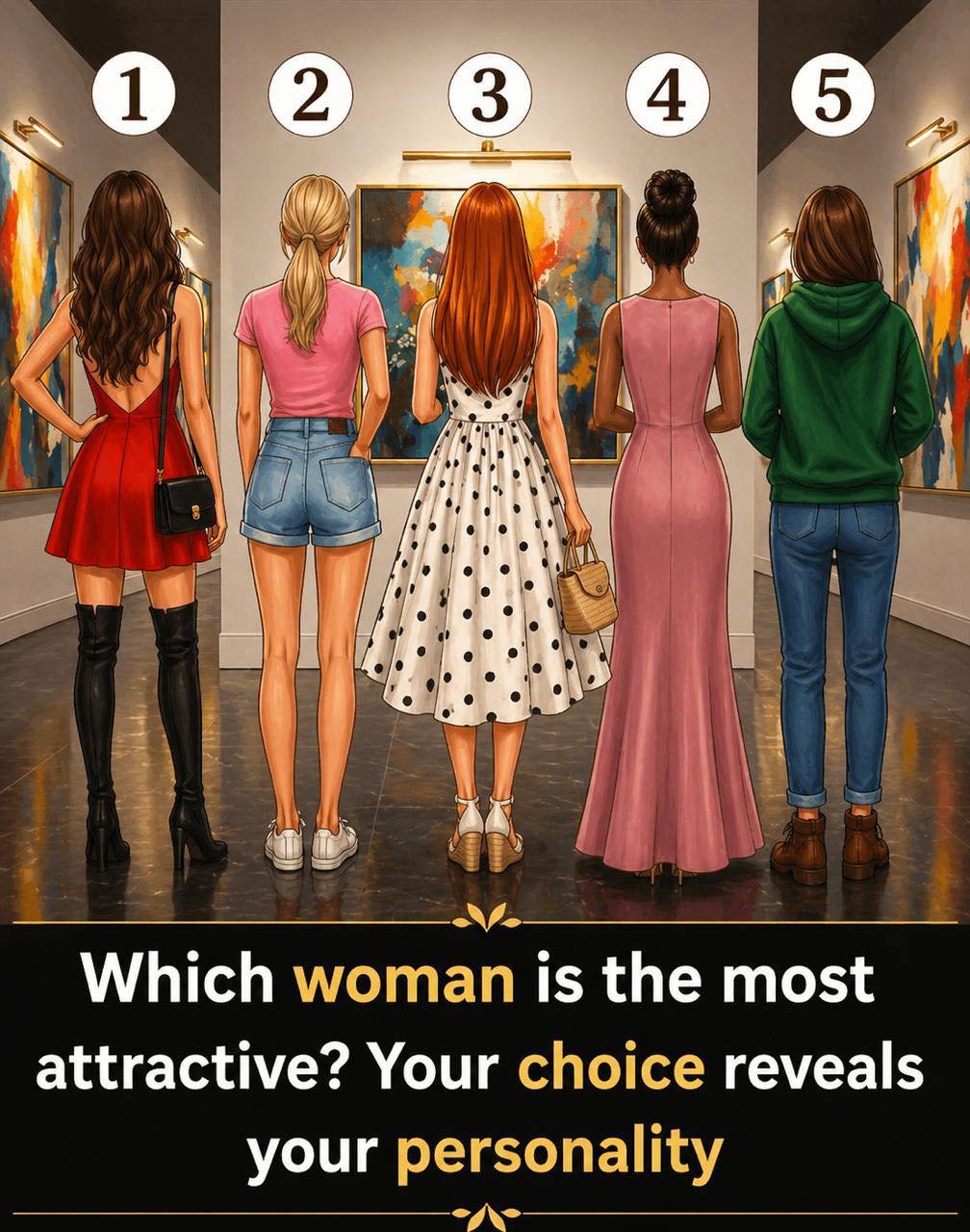 Read more about the article The Woman You Find Most Attractive in This Picture Reveals Something Surprising About Your Personality
