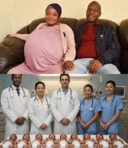 Read more about the article A Mother Gives Birth to 10 Babies — But One Wasn’t Hum… See more