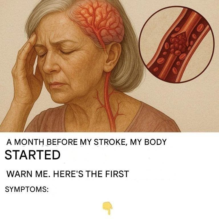 Read more about the article A month before my stroke, my body began to warn me. These were the first symptoms.
